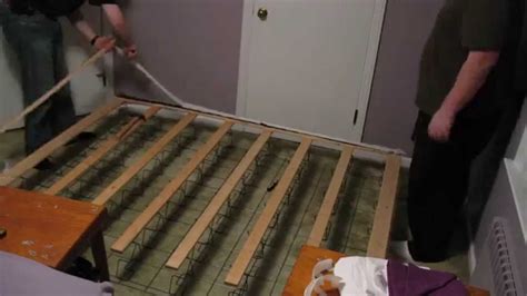 how to take box spring apart